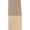 Ekena Millwork 3 1/2"W x 8"D x 8"H Merced Smooth Knee Brace, Douglas Fir BRC04X08X08MRC00SDF - alternate 3